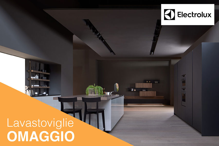 Cucina italiana con lavastoviglie in OMAGGIO