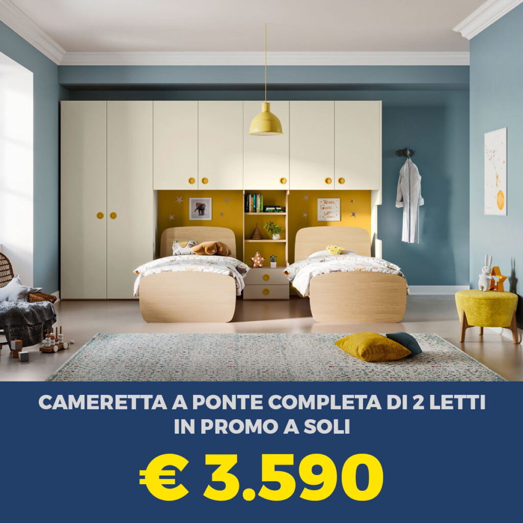 Promozione CAMERETTA a ponte